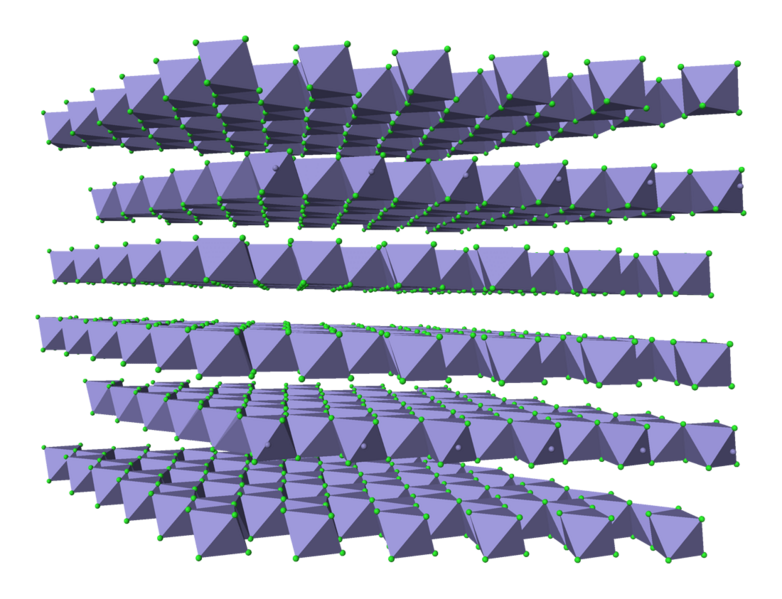 Iron-trichloride-sheets-stacking-3D-polyhedra