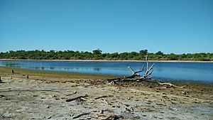 Laguna en el Chaco paraguayo