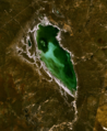 Lake Buchanan (Queensland) satellite image