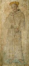 Late 15th - Early 16th century depiction of Saint Francis of Assisi, by Tiberio of Assisi