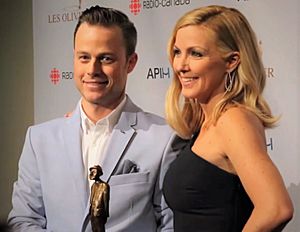 Louis Morissette and Véronique Cloutier on Montreal.TV