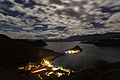 Lugu Lake at night