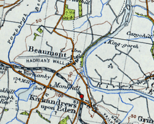 Map of Beaumont