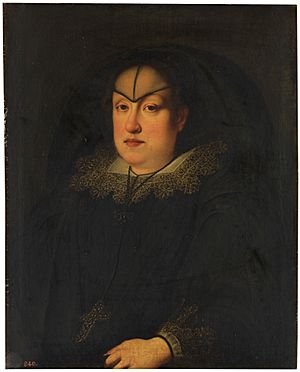 Maria Maddalena of Austria as a widow by Sustermans.jpg