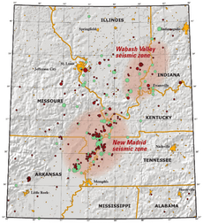 New Madrid and Wabash seizmic zones-USGS