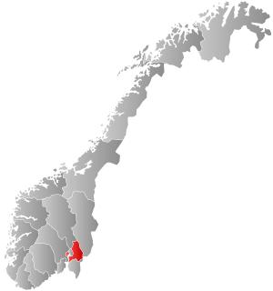 Norway Counties Akershus Position