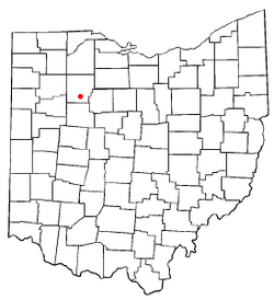 Location of Arlington, Ohio