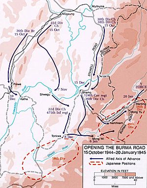Opening the Burma Road October 1944 - January 1945