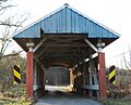 Parks Covered Bridge, eastern portal