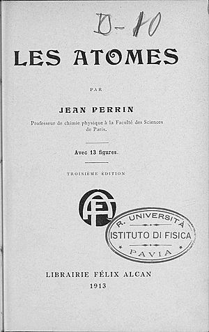 Perrin, Jean – Atomes, 1913 – BEIC 6564725