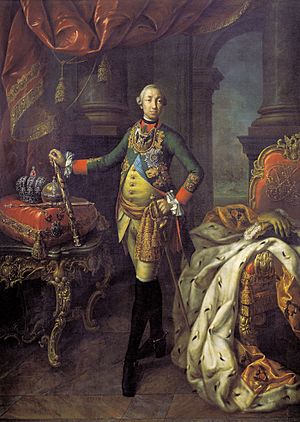 Peter III by A.Antropov (1762, Tretyakov gallery)