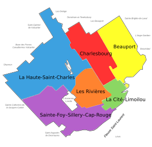 Quebec Arrondissements