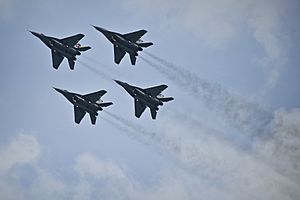 RMAF Maj Patricia Yapp Syau Yin, The world's Only Female MiG-29 Fighter Pilot at 2012 Singapore Airshow 120215-F-MQ656-003