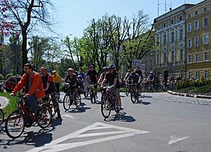 Racibórz, 2009 - III Rowerowa Masa Krytyczna - fotopolska.eu (27035)
