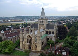 Rochester Cathedral from Castle