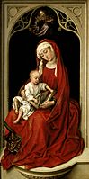 Rogier van der Weyden - Virgin and Child (Durán Madonna) - Prado P02722