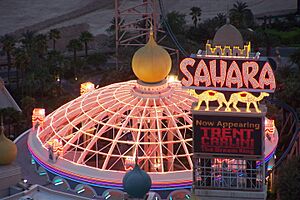 Sahara casino dome entrance