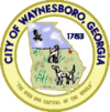 Official seal of Waynesboro, Georgia
