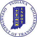 Seal of the Indiana Department of Transportation