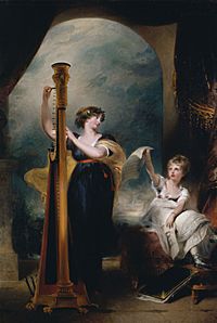 Sir Thomas Lawrence (1769-1830) - Caroline, Princess of Wales, and Princess Charlotte - RCIN 407292 - Royal Collection.jpg