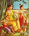 Sita with children