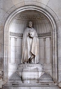 Soane Bank of England statue