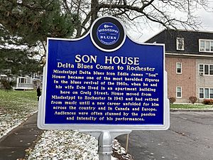 Son House Blues Trail Rochester