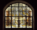 Stained-glass window at the National Shrine for the Immaculate Conception at the Catholic University of America, Washington, D.C LCCN2011634622