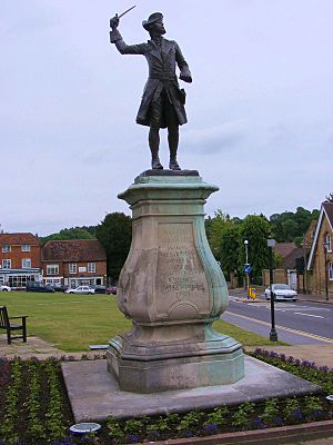 Statue of General Wolfe, Westerham-geograph.org-2007498