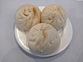 Steamed roast pork bun