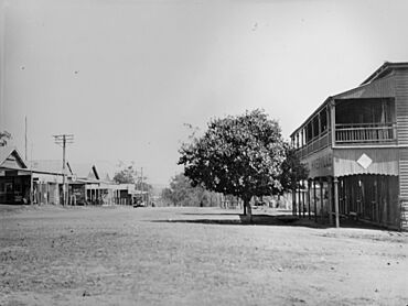 Street view in Hivesville, circa 1930.jpg