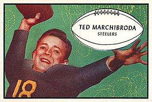 Ted Marchibroda - 1953 Bowman