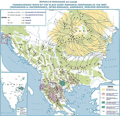 Transhumance ways of the Vlachs