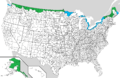US-Canada border counties