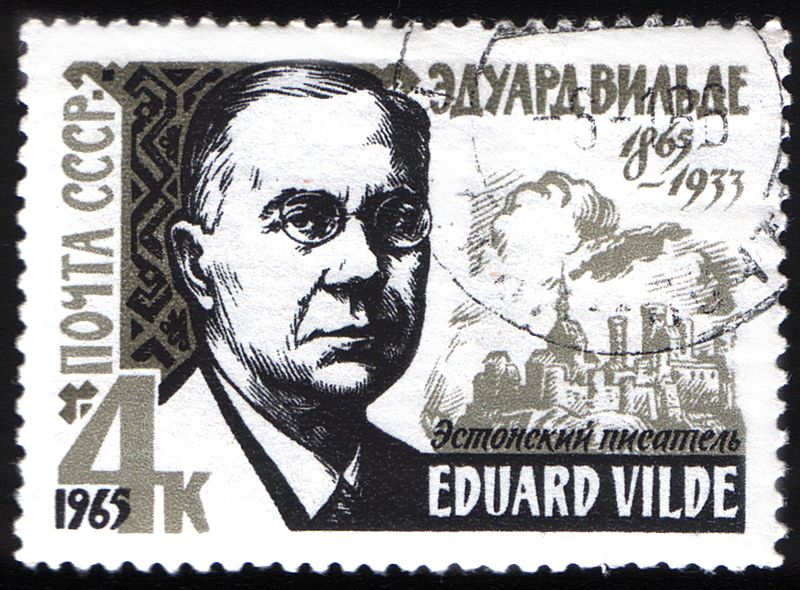 USSR stamp E.Vilde 1965 4k