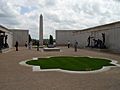 View across the Armed Forces Memorial