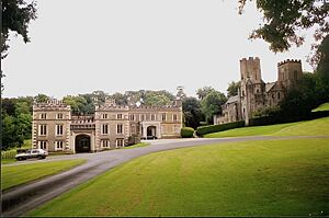 View of Port Eliot in St Germans, Cornwall, England, seat of Lord Eliot, higher reso.jpg