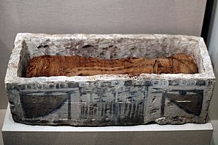 WLA brooklynmuseum Sarcophagus for Cat Mummy ca 305 BCE-1st century CE