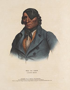 Waa-Pa-Shaw, A Sioux Chief. (11088327186)