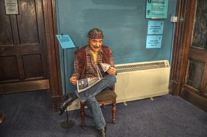 Wax figure of Ingoldsby in the National Wax Museum of Ireland