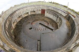 Wright's Hill Karori Gun Emplacement Fisheye August 2013