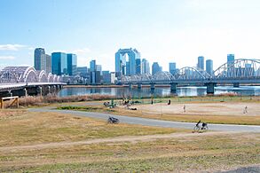 Yodogawa Kasen Park Juso area IMG 5195-2 20190114