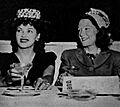 Yvonne De Carlo and her mother, Marie De Carlo