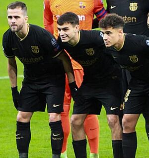 Матч «Динамо» - «Барселона» 0-4. 24 ноября 2020 года — 1166754 (Miralem Pjanić, Pedri, Philippe Coutinho)