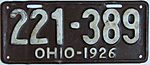 1926 OH passenger plate.jpg