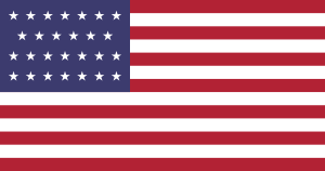 27 Star US Flag