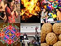 6 images Makar Sankranti collage