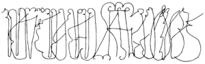 Archil of Imereti signature