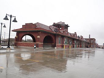 Atchison, Topeka and Santa Fe Passenger and Freight Complex.JPG
