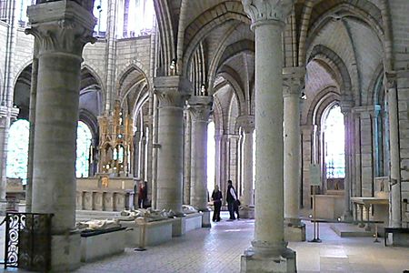 Balisila of Saint-Denis, Paris, interior